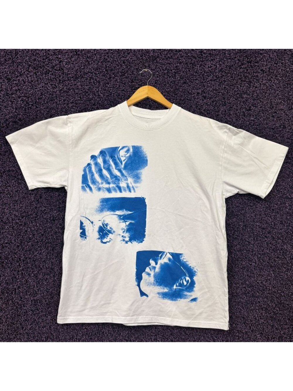 Kid Cudi Mr Miracle Collage Free Album Oversized T-Shirt L